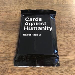 New sealed cards against humanity reject pack 2